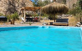 Cabaña Alma de Montaña, piscina privada